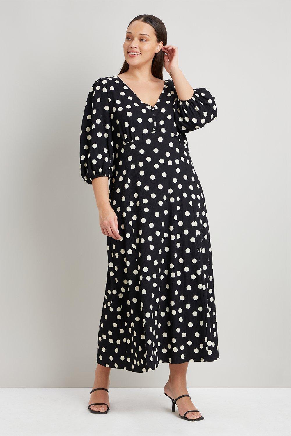 jersey midi dress plus size