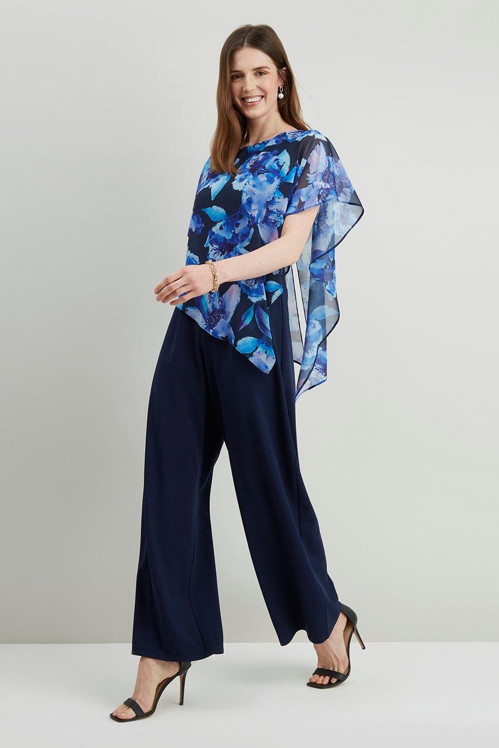 Wallis best sale floral jumpsuit