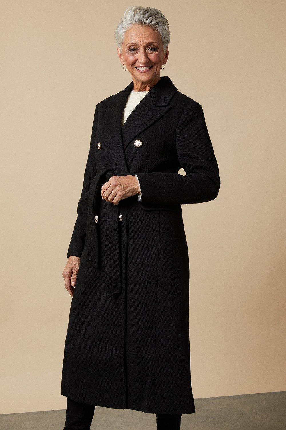Belted Damier Coat - Ready-to-Wear 1A99X8