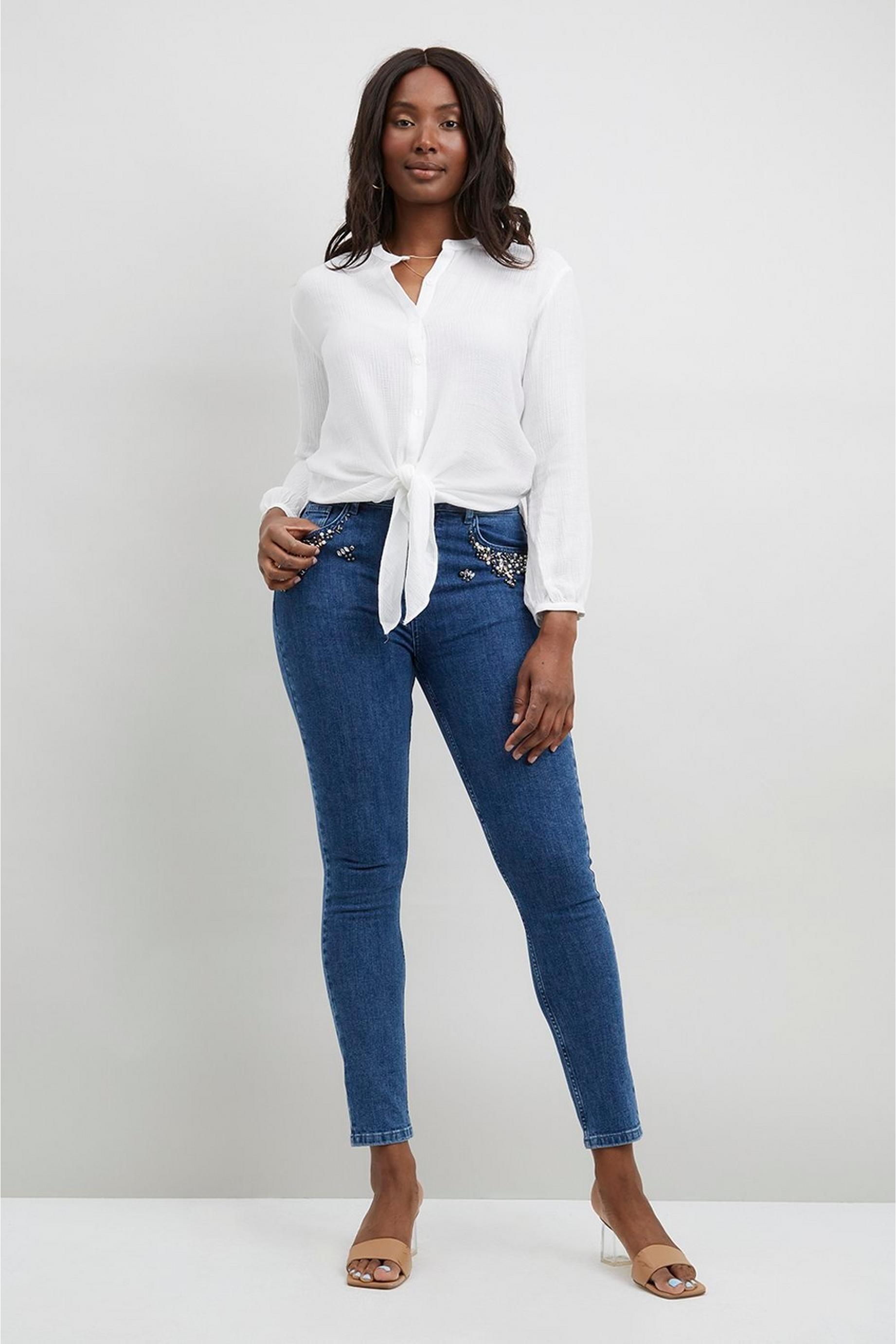 Embellished Skinny Jean
