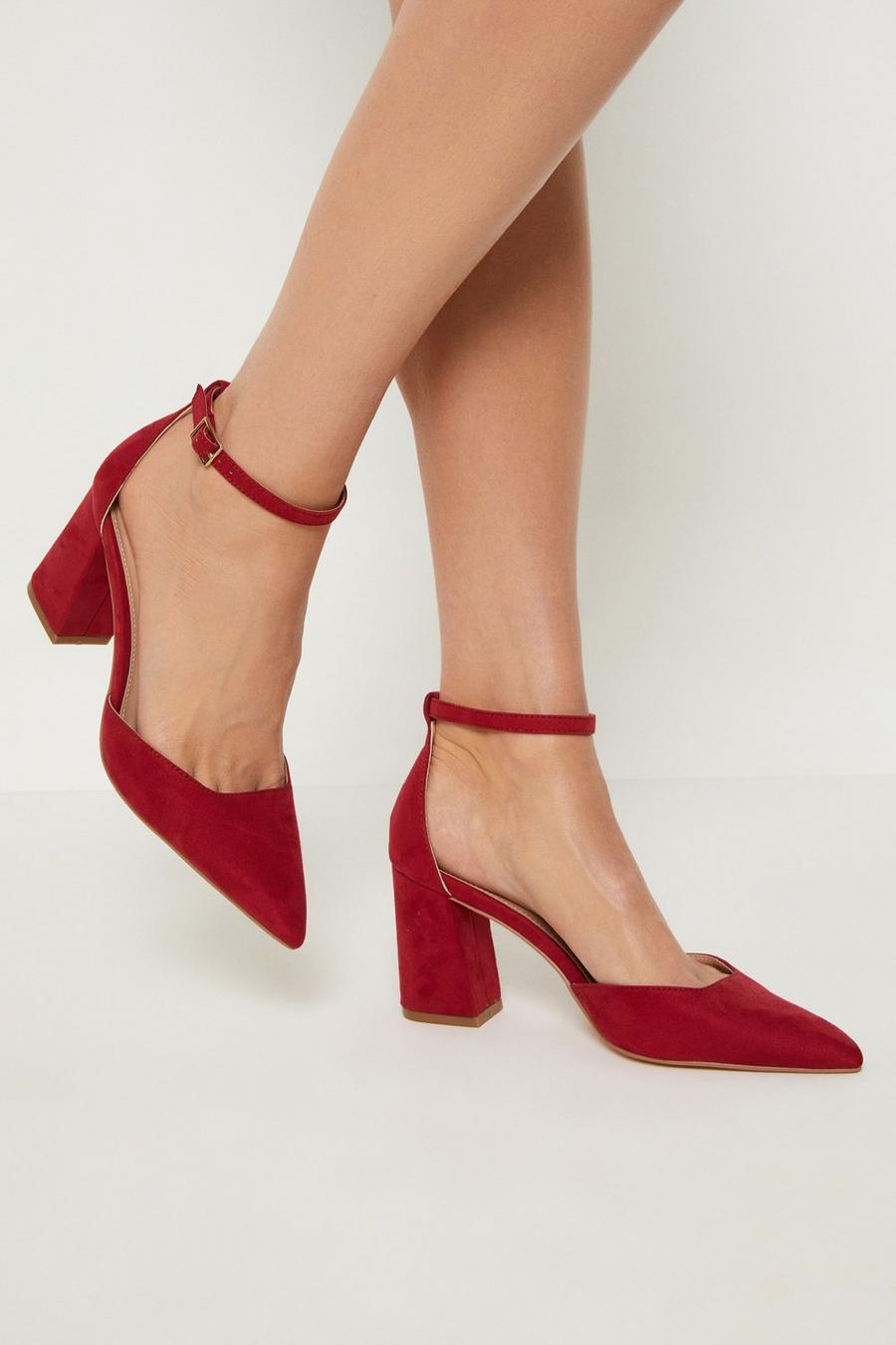 Elena Two Part Pointed Court Shoes