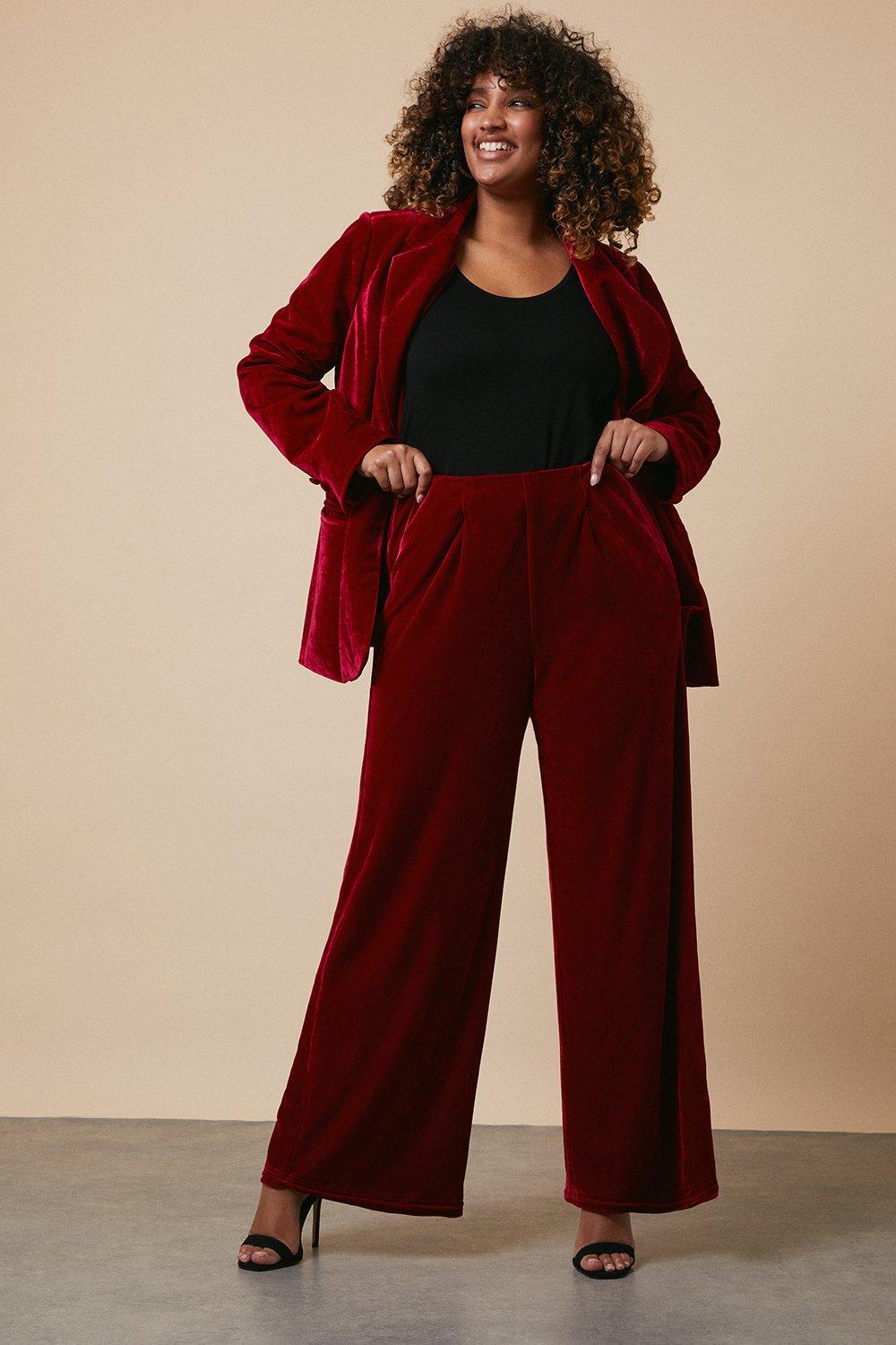 Velvet trousers