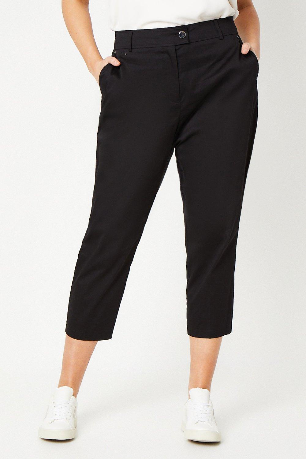 Wallis white hot sale cropped trousers