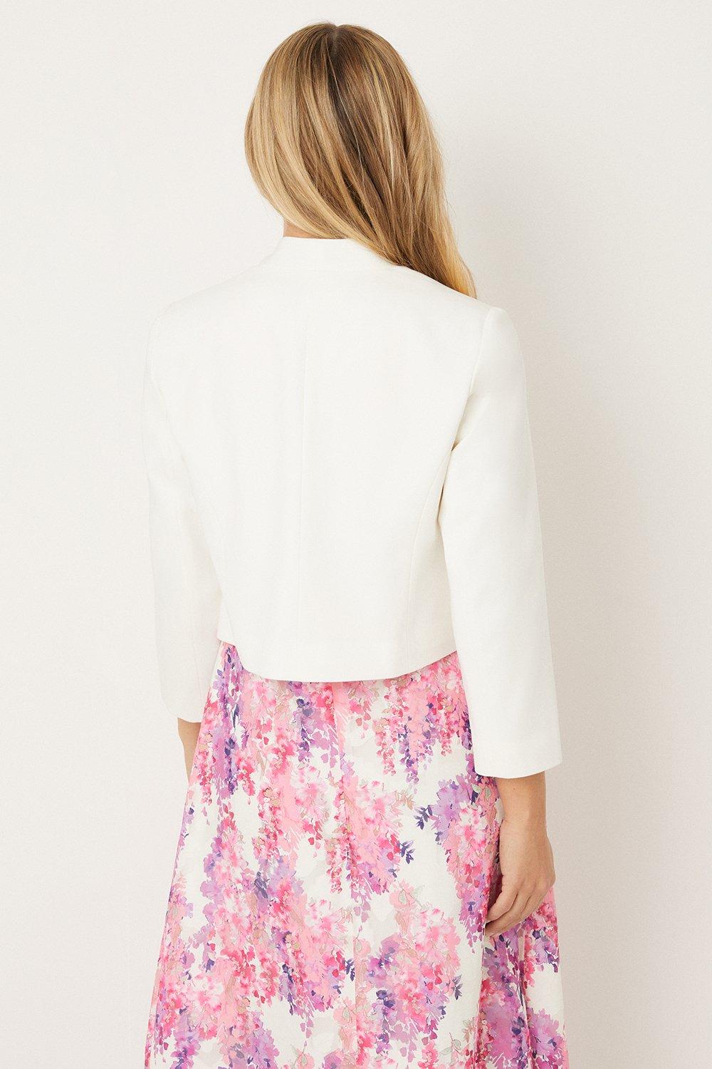 Petite Ivory Bolero Jacket