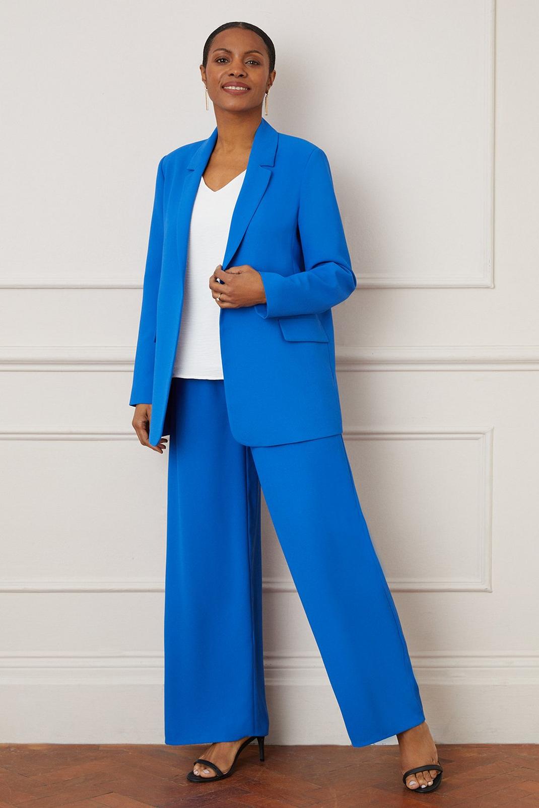 Cobalt Wide Leg Trousers image number 1