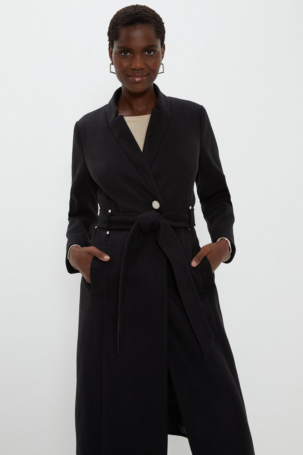 Wallis hot sale belted coat