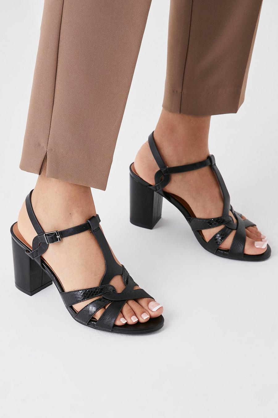Sabrina Block Heel Sandals