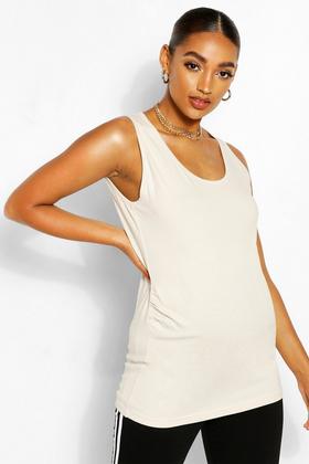 Plus Satin Wide Strap Tank Top