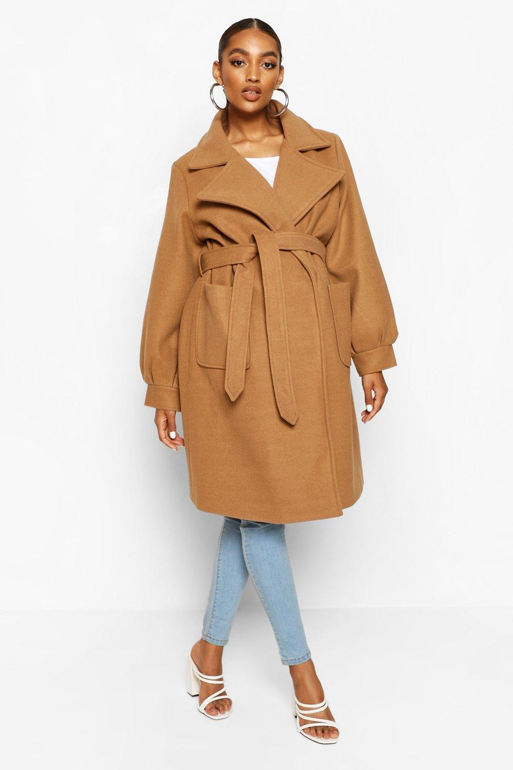 Boohoo duster hot sale coat petite