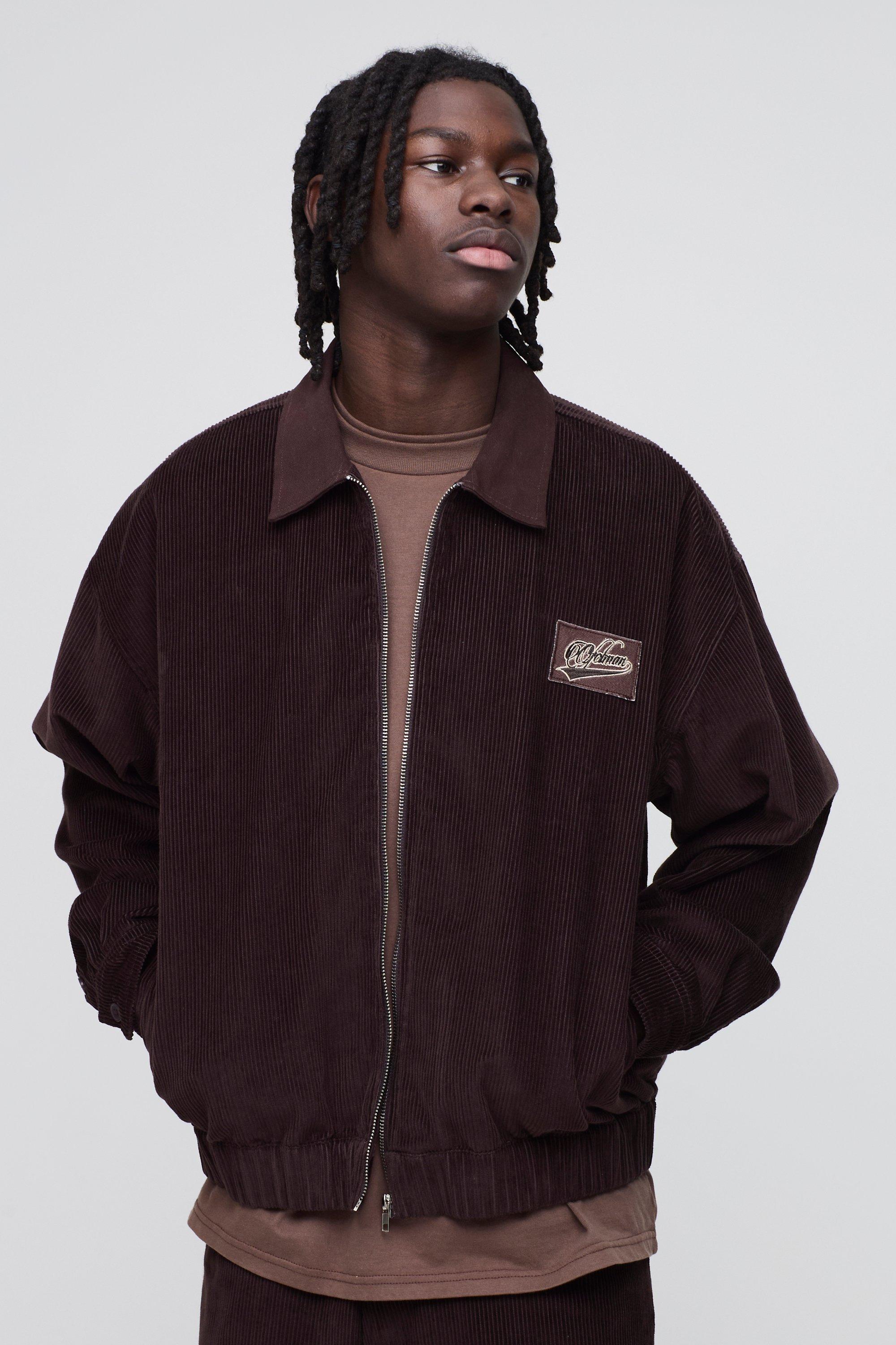 Corduroy Jacket With Borg Collar | boohoo