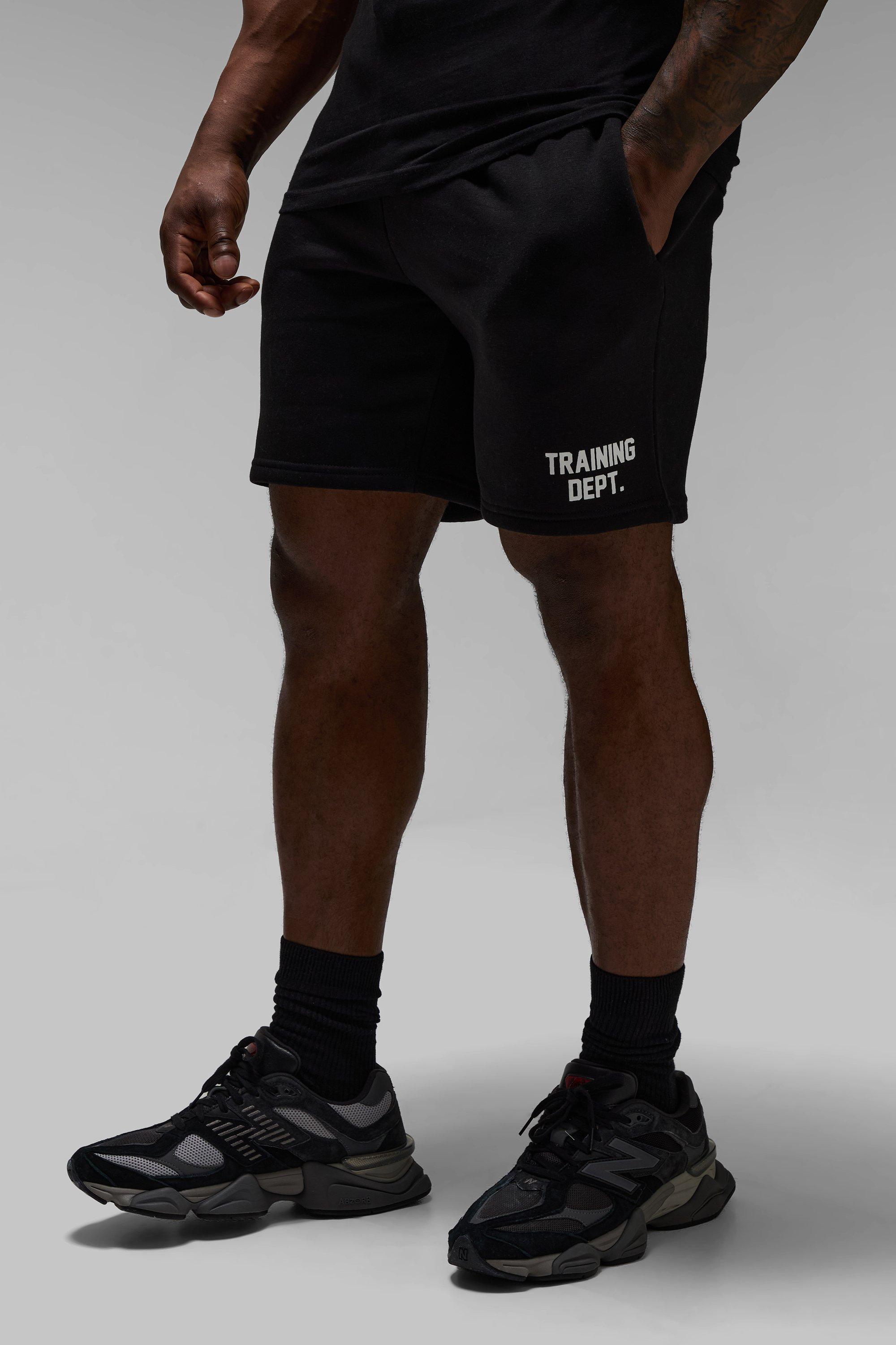 Loose Fit Graffiti Graphic Sweat Shorts | boohooMAN USA