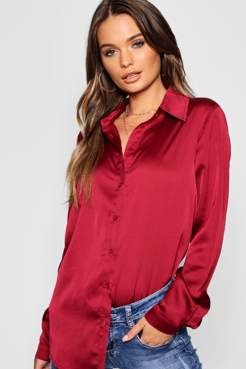 Collarless shirt womens outlet uk