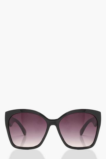 Black Oversized Tinted Sunglasses