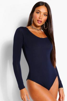 Womens Basic Spaghetti Strap Bodysuit - Black - 8, Black from Boohoo on 21  Buttons