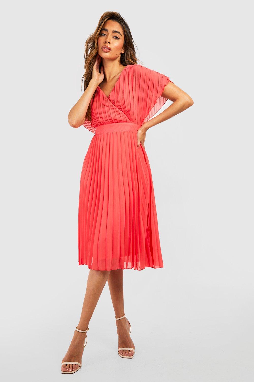 Light coral bridesmaid outlet dresses