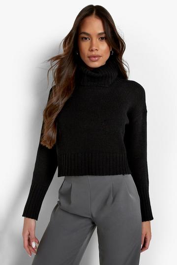 Purple Roll Neck Jumper