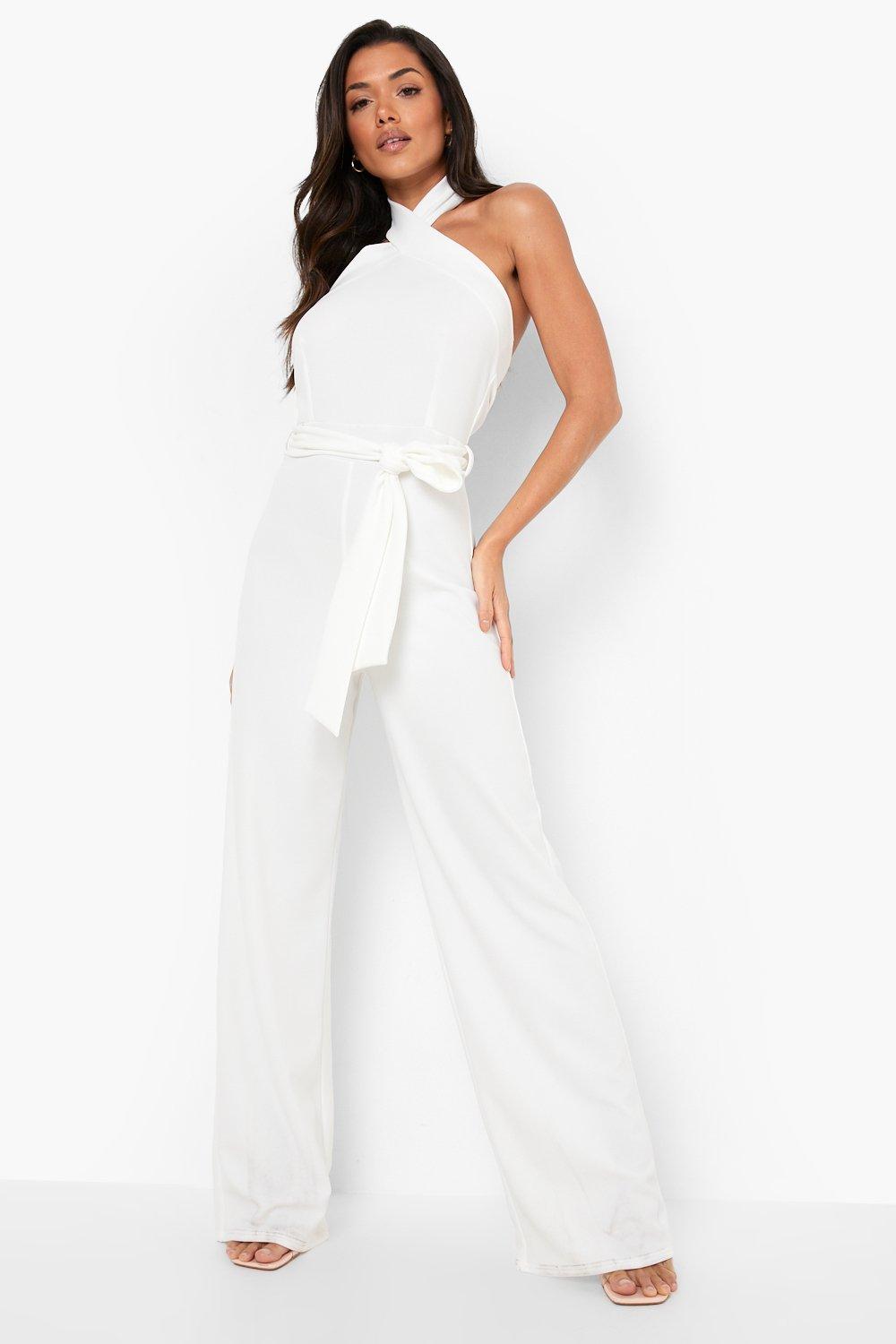 White 2024 occasion jumpsuit