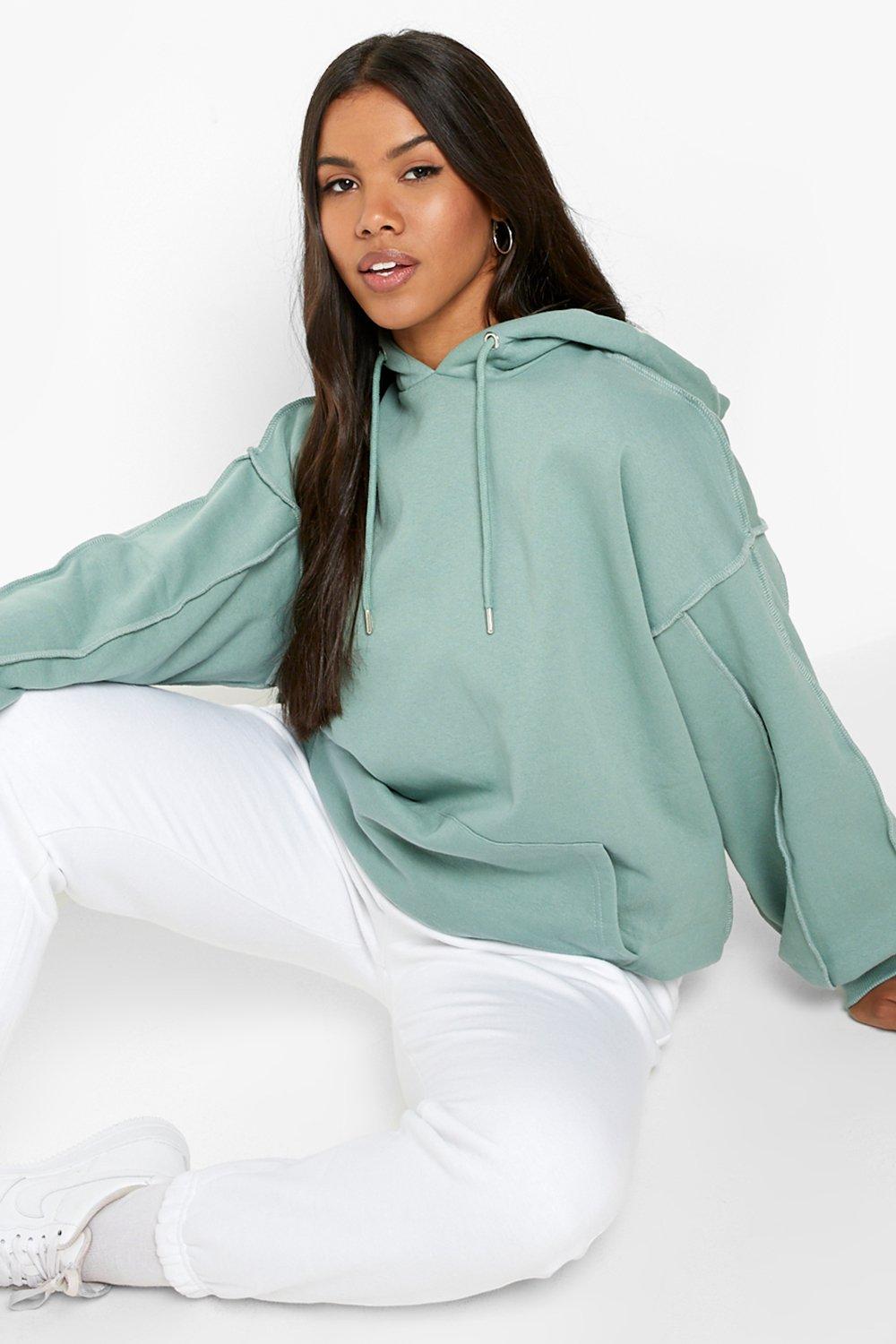 Green hoodie cheap womens uk