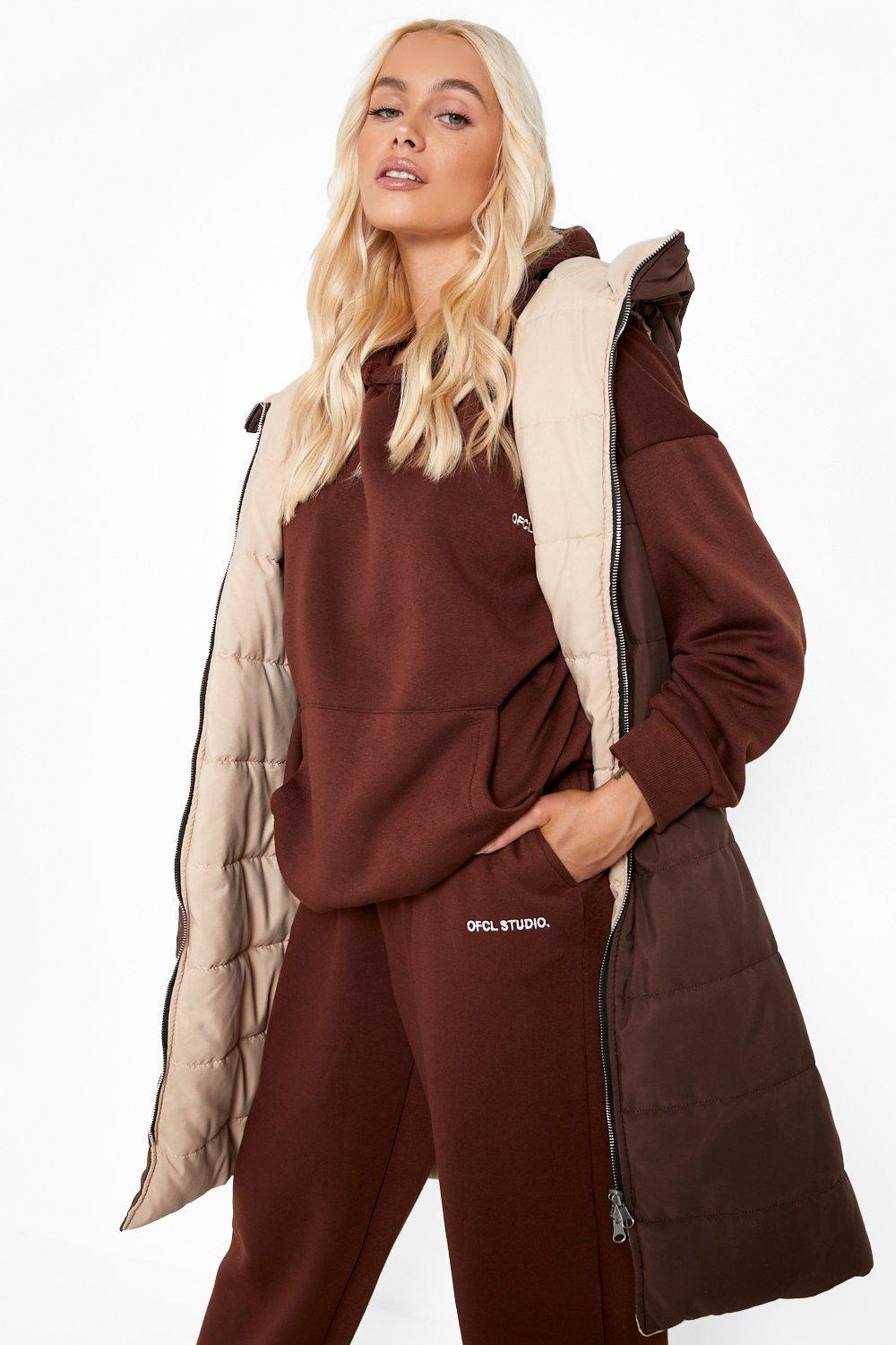 womens padded anorak