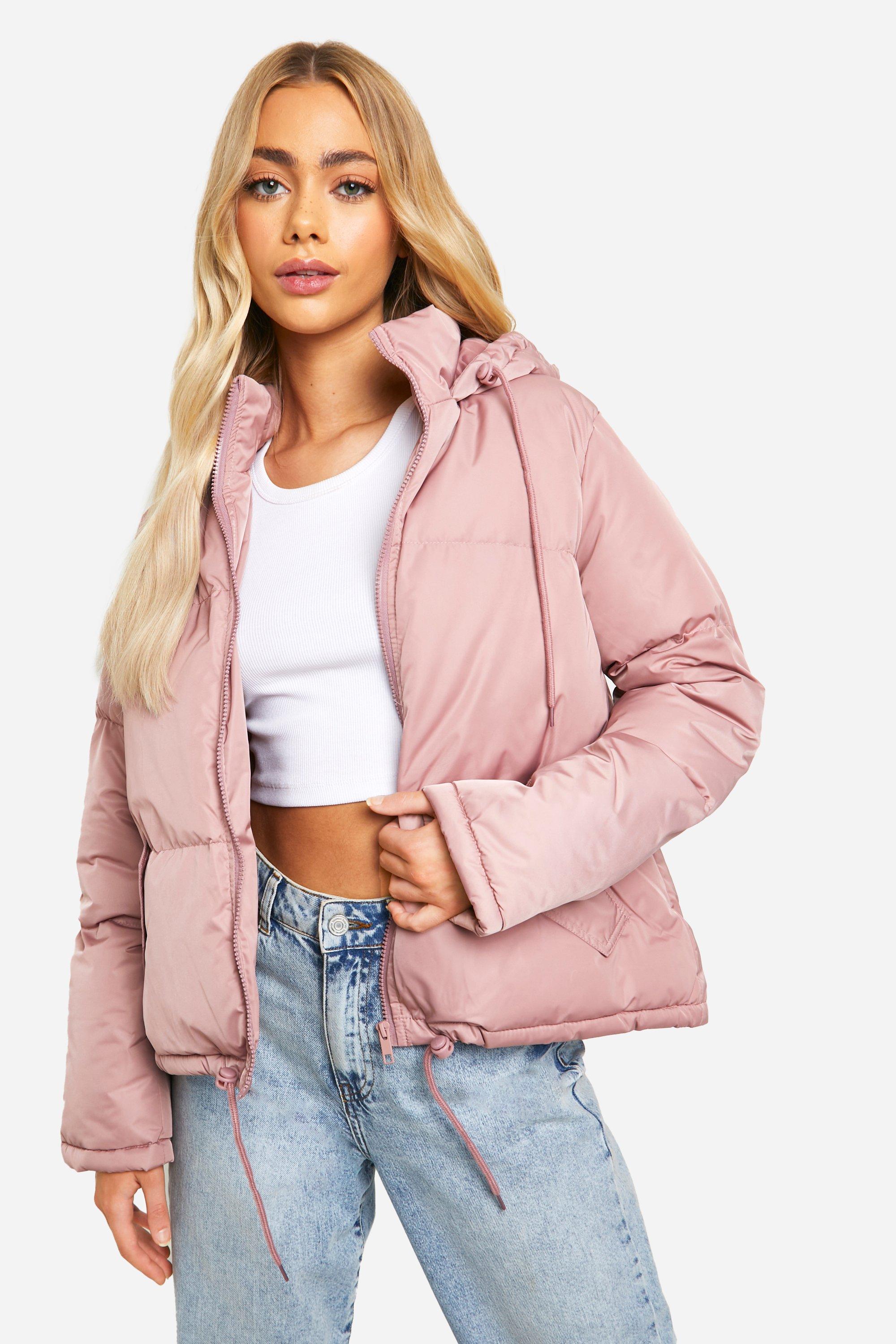 Buy Ted Baker Women Pink Solid Short Padded-Puffer Jacket Online - 777898 |  The Collective