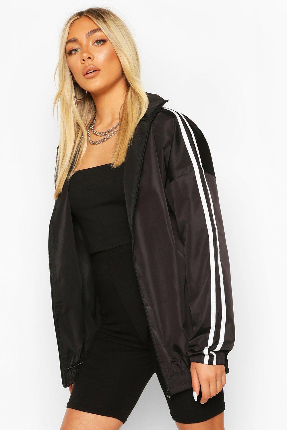 Windbreaker hot sale jacket boohoo