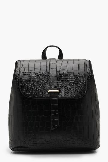 Croc Tab Backpack Bag black