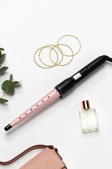 Babyliss Rose Blush Curling Wand black