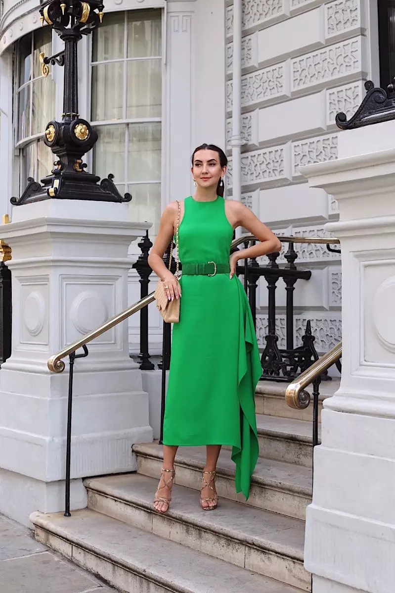 Karen millen 2025 green dress