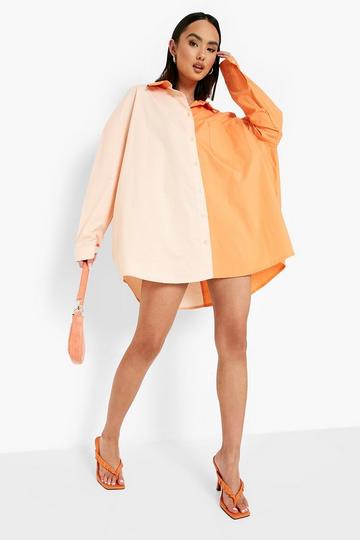 Burnt-orange Orange Ruched Toe Post Mule