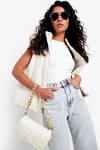 Quilted Chunky Chain Cross Body