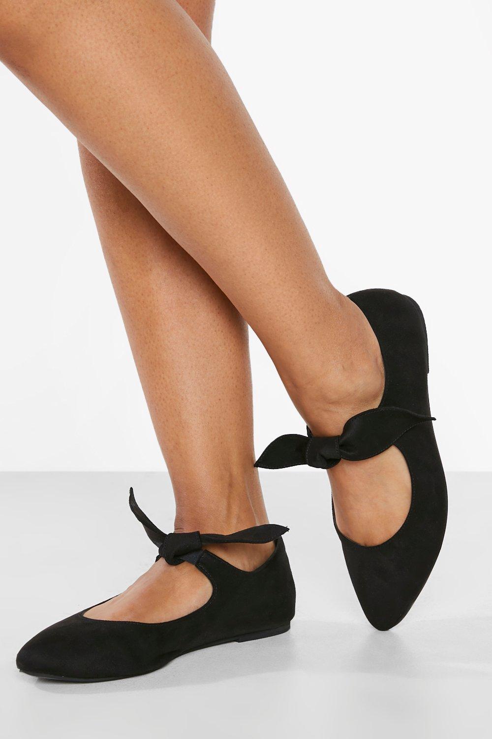 Black wrap hot sale flats