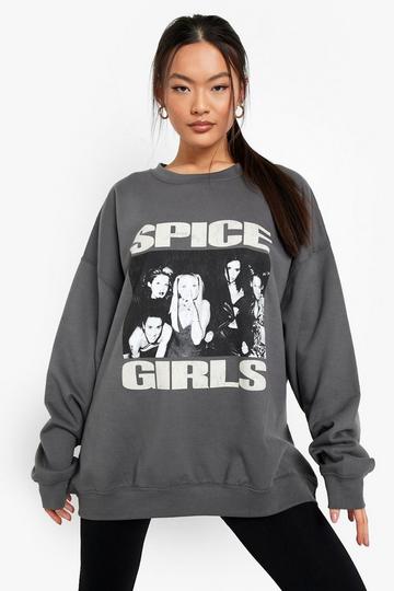 Spice Girls License Oversized Sweater charcoal