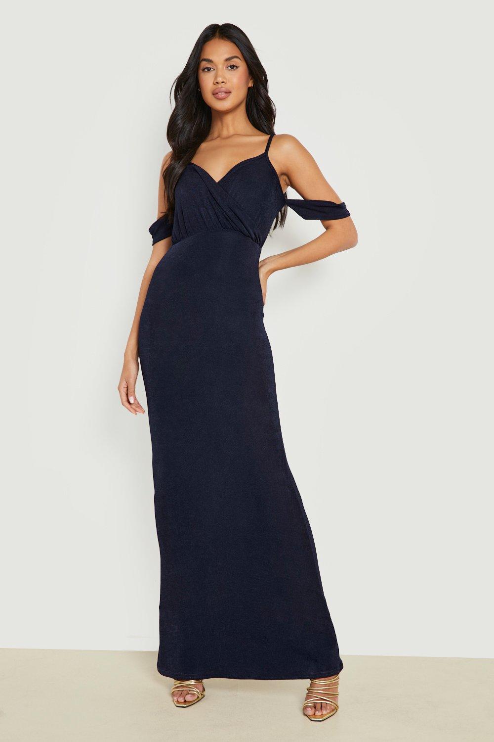 royal blue bridesmaid dresses boohoo