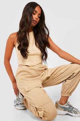 Petite Tapered Cargo Pant