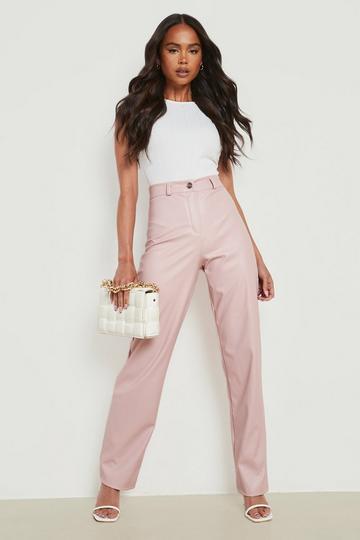 Petite Seam Detail Cargo Flare Trouser taupe