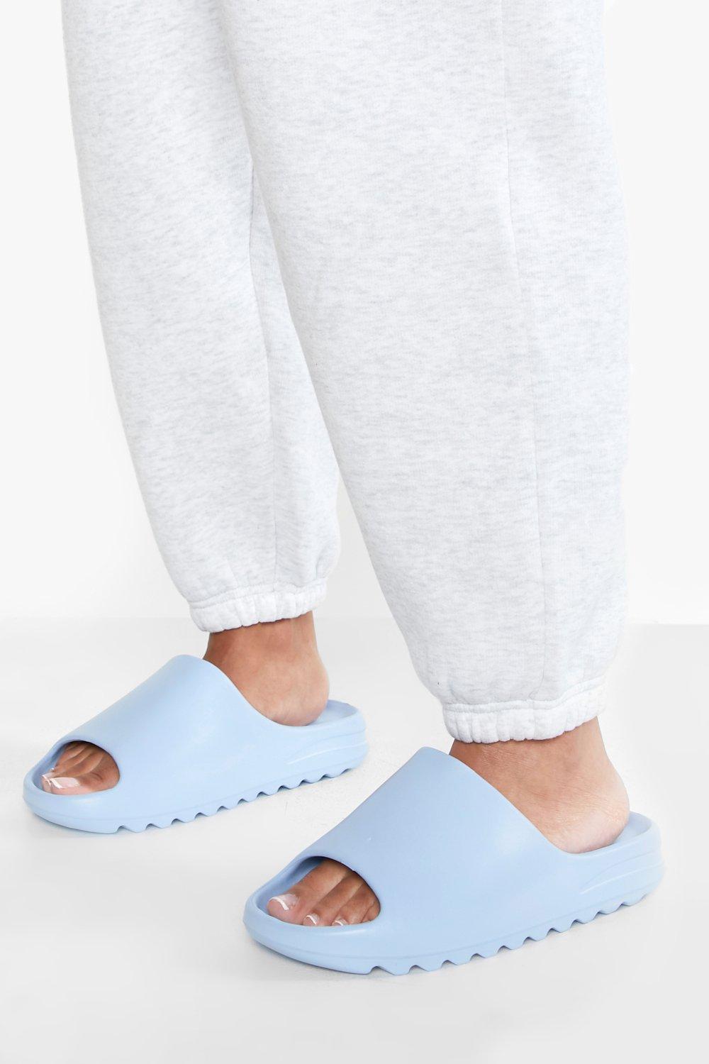 Wide fit sliders boohoo UK