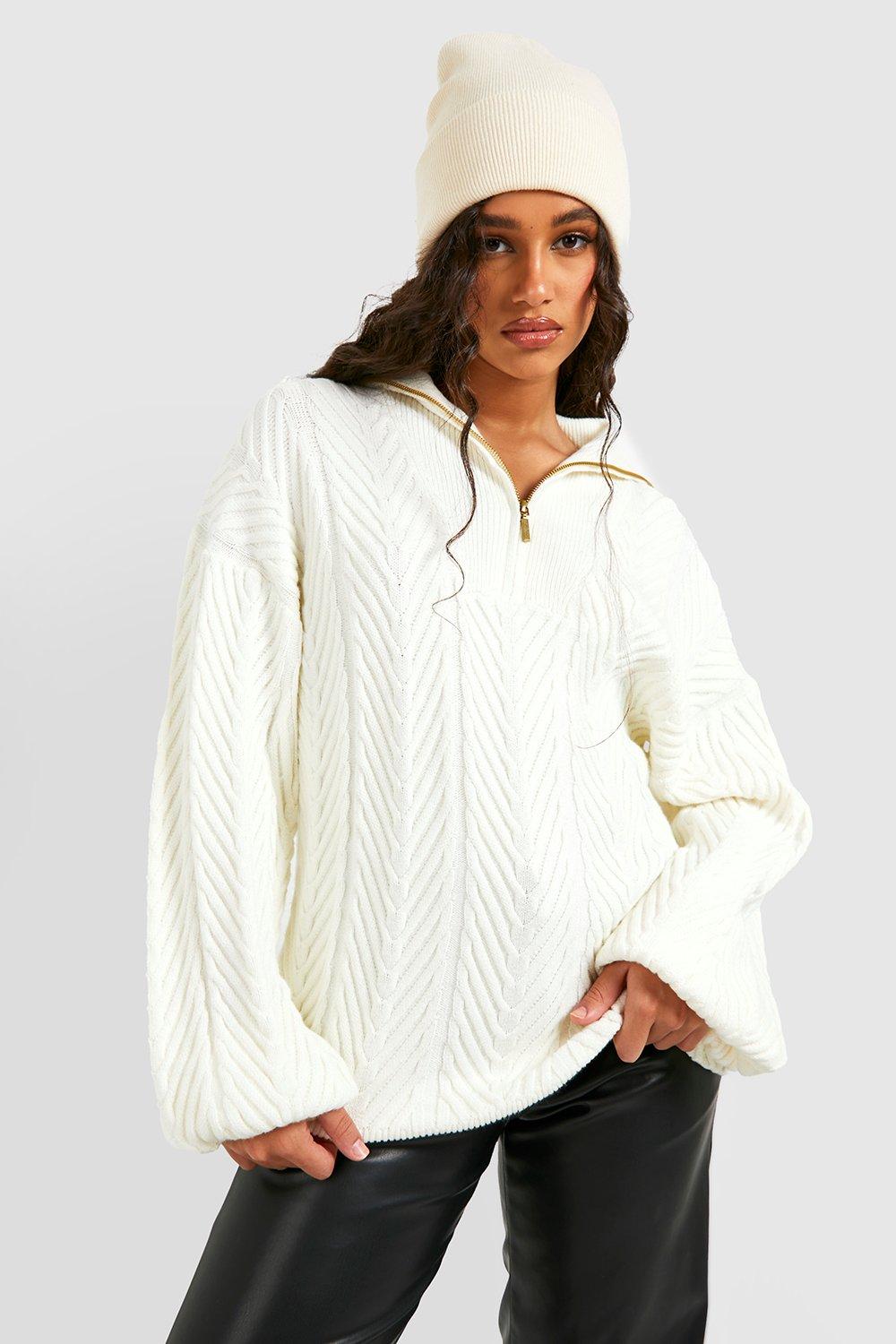 Women's Soft Knit Stripe Polo Collar Jumper | Boohoo UK