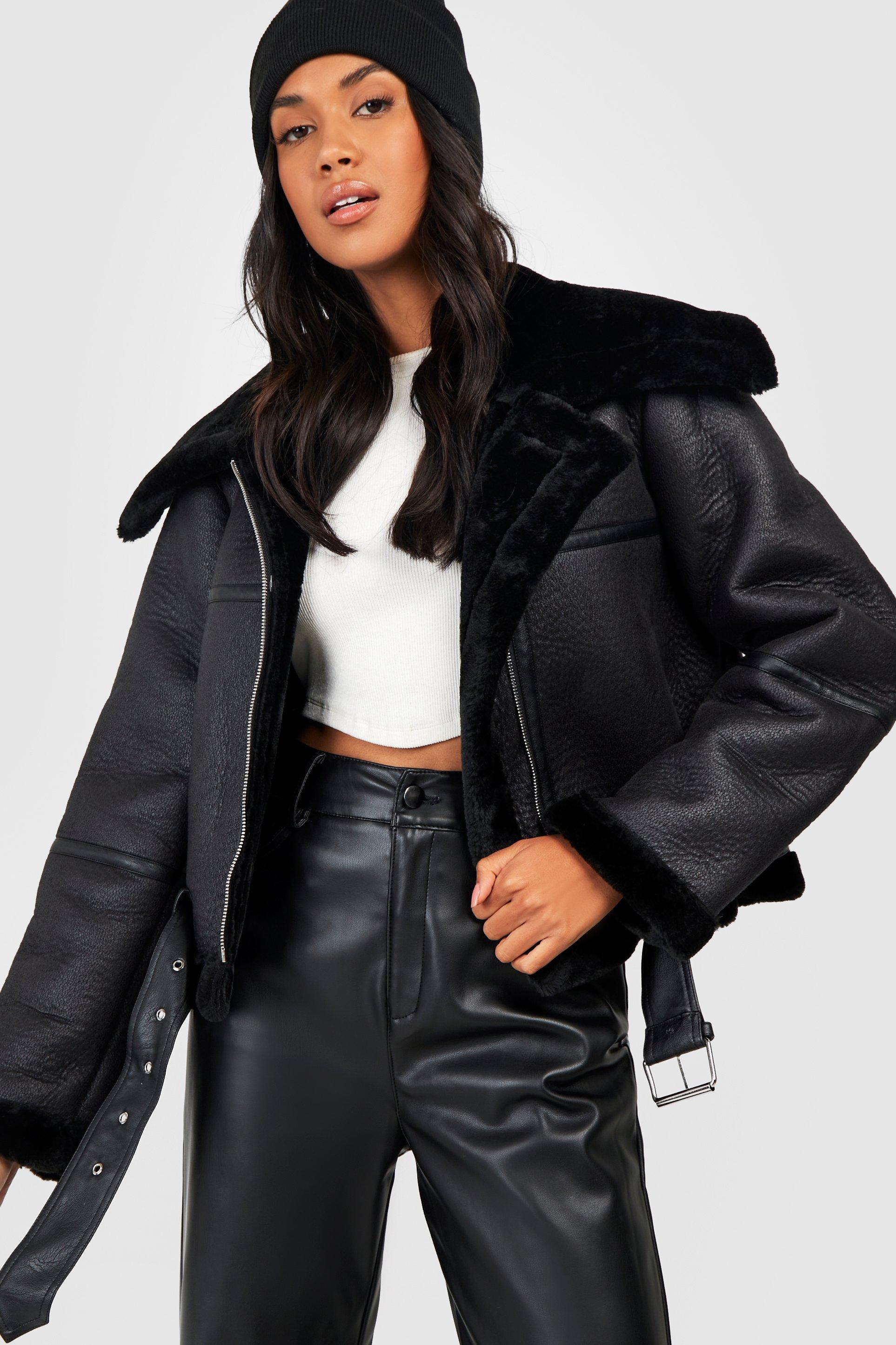 Missguided aviator clearance jacket