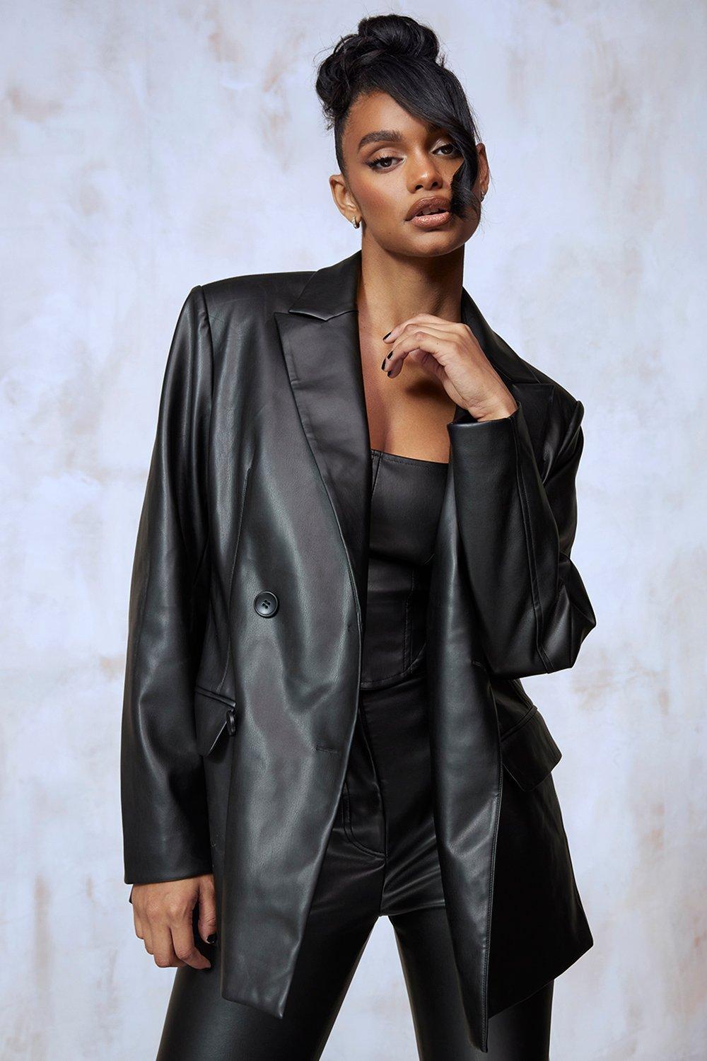 Boohoo hot sale metallic blazer