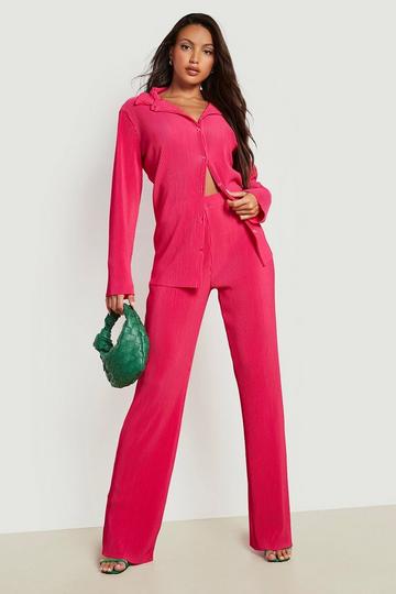 Tall Plisse Flare pink