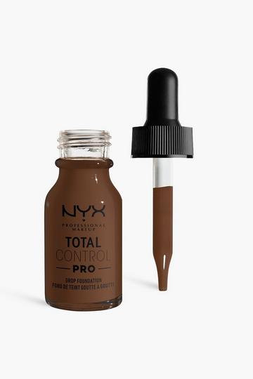NYX Professional Makeup Total Control Pro Drop Controllable Coverage Foundation deep