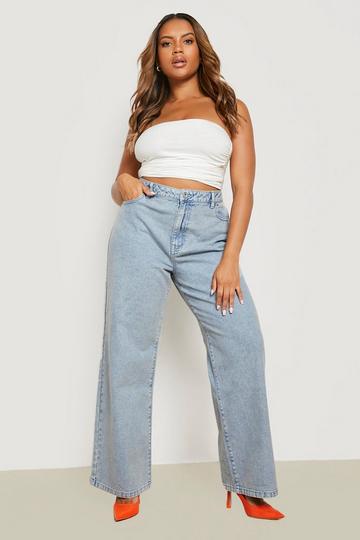 en milliard Patriotisk paraply Plus size boyfriend jeans | boohoo UK