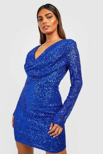 Blue prom dresses | boohoo UK