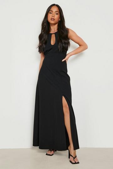 Black Split Leg Dresses | Boohoo Uk