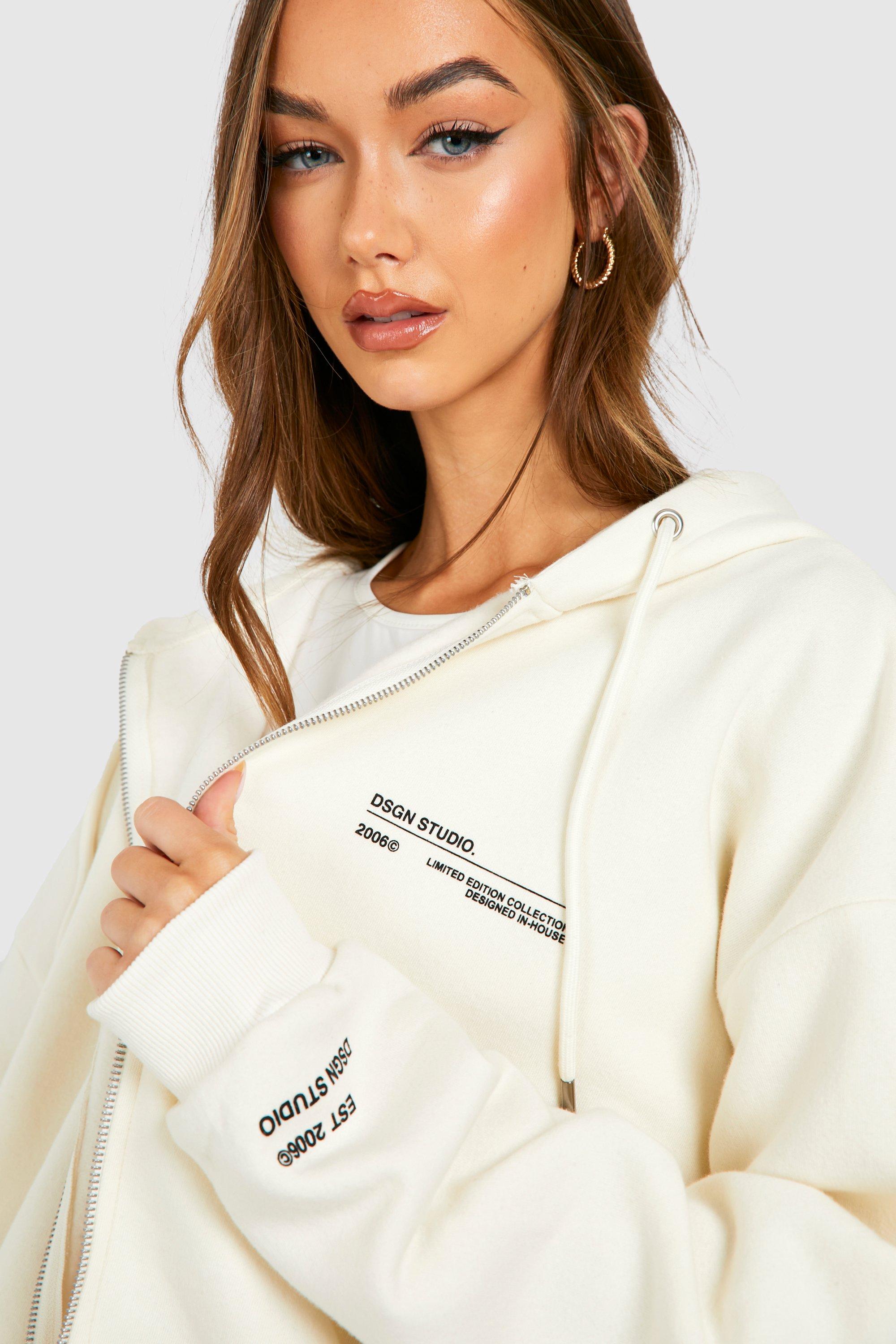 dark cream hoodie