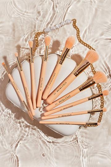 Spectrum Glam Clam Brush Set in Bag pink