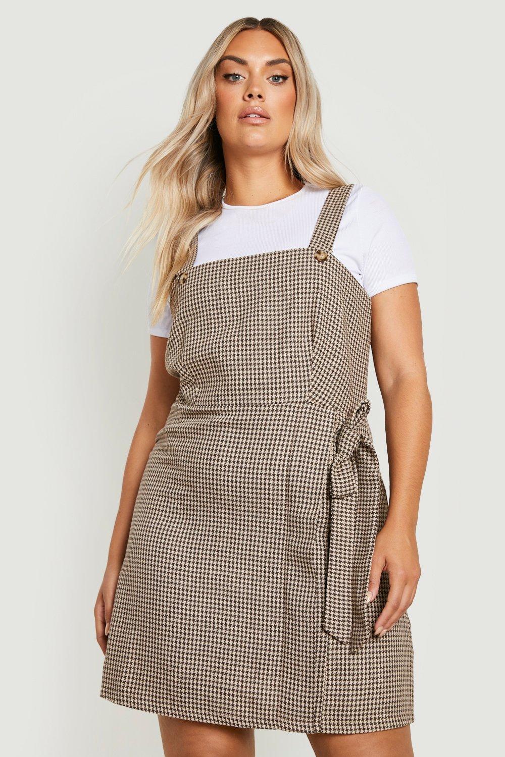 Ladies tall pinafore top dress