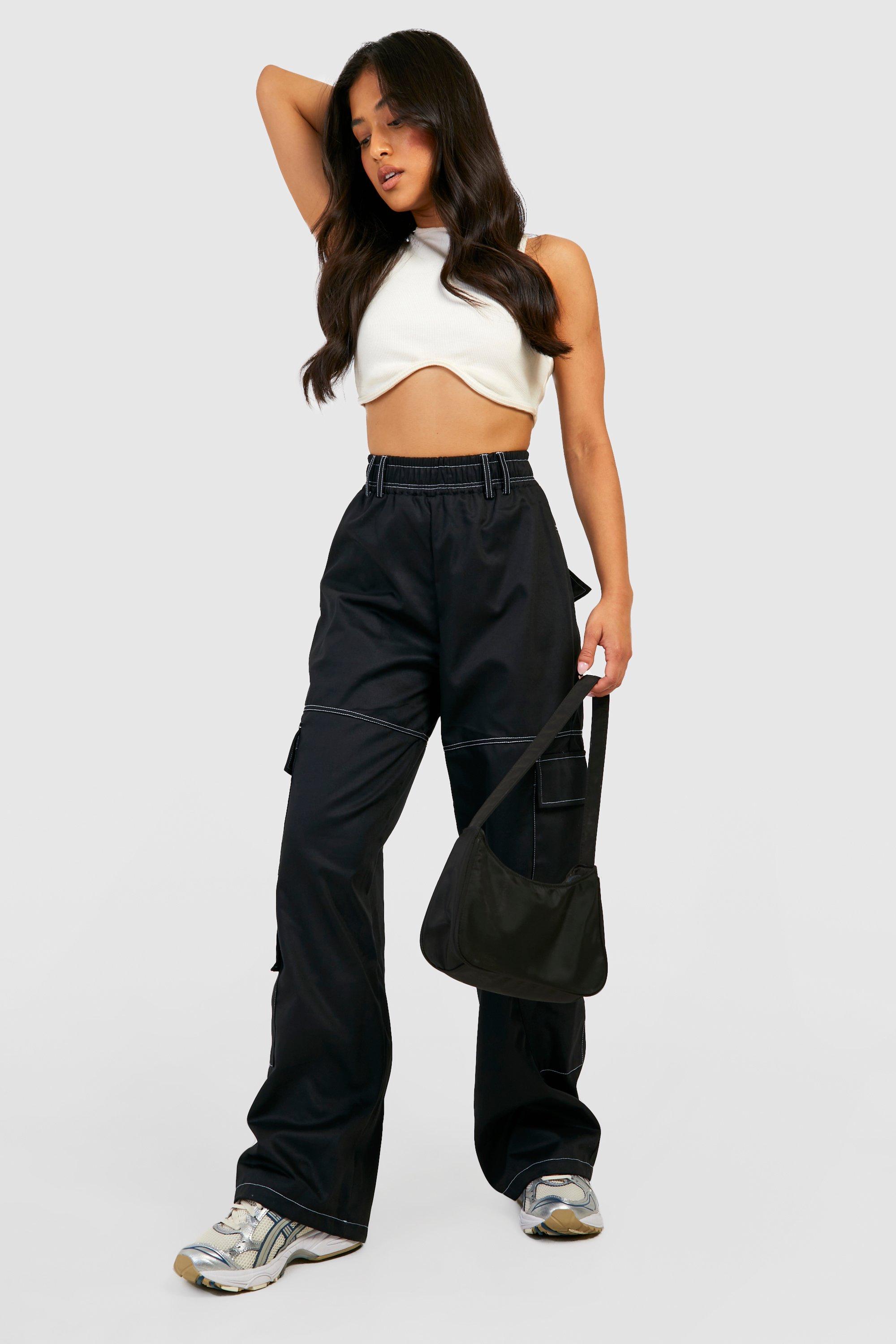 Cargo pants for short 2024 girls