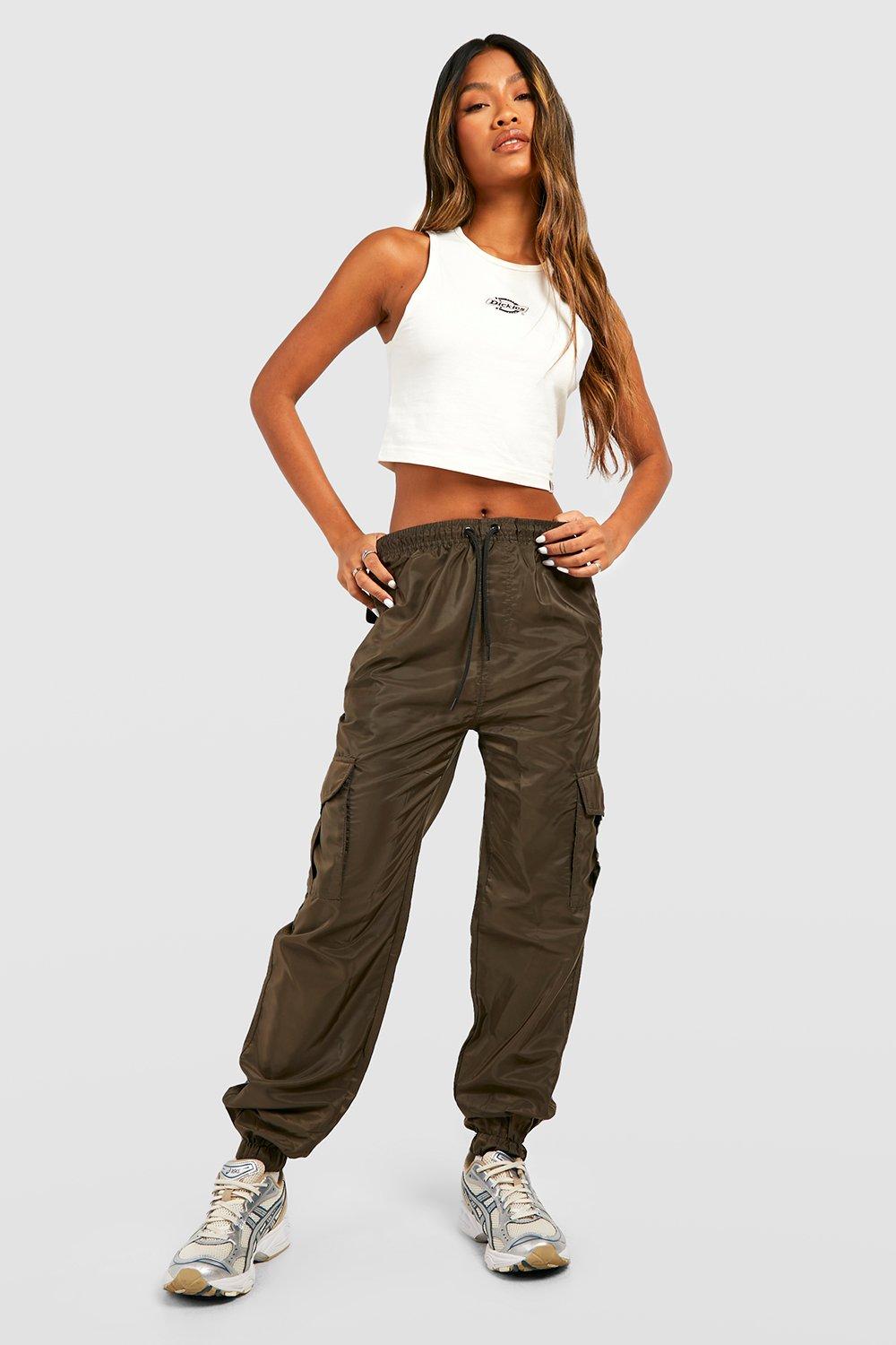 Khaki jogger best sale pants for women