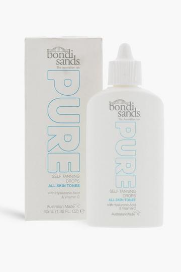Bondi Sands Pure Self Tan Drops 40ml clear